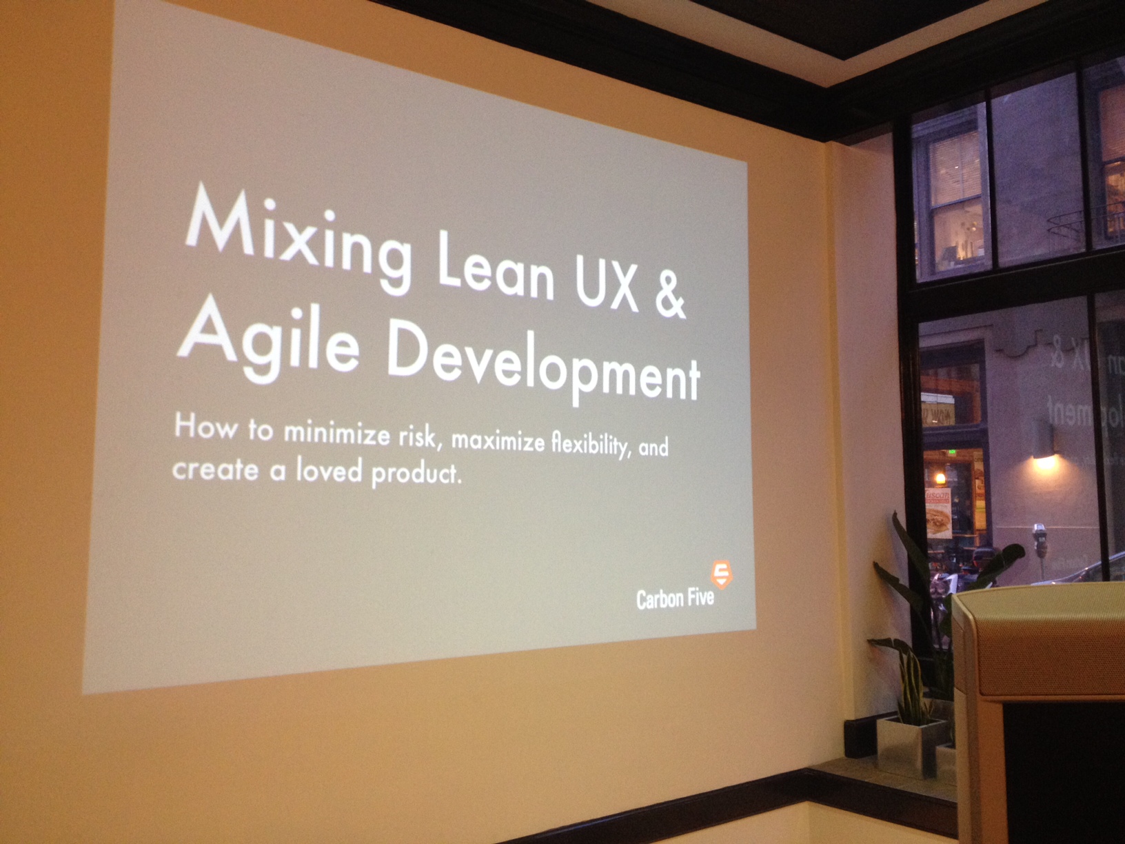 Mixing Lean UX with Agile Development