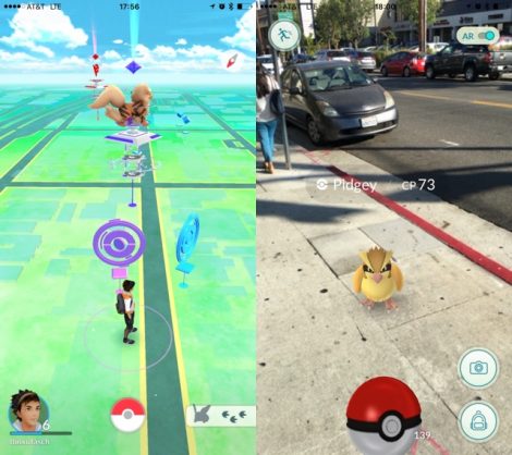 PokemonGo as geopositioning driven AR